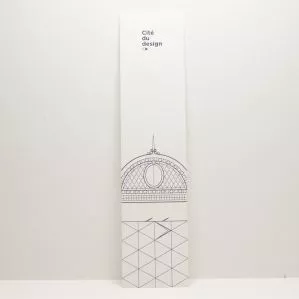 Marque page Cité du design par Yoann Keignart