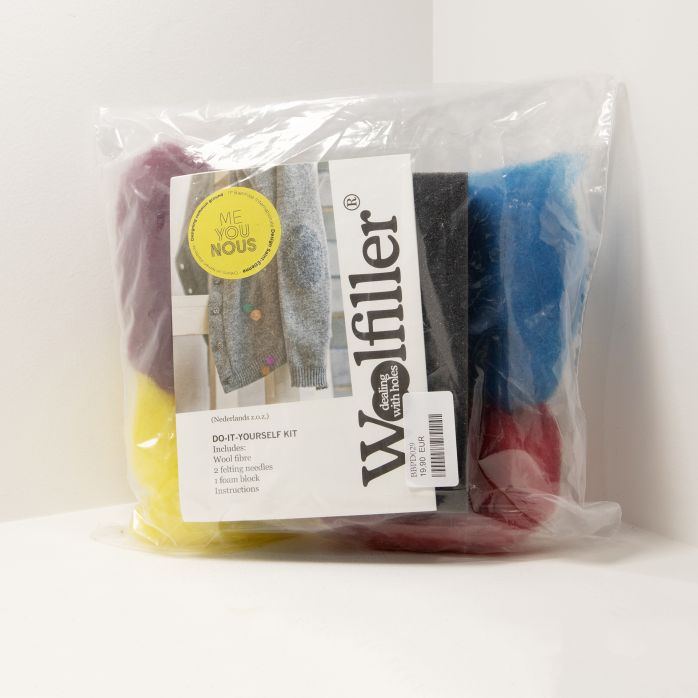 Kit de rapiéçage DIY Woolfiller