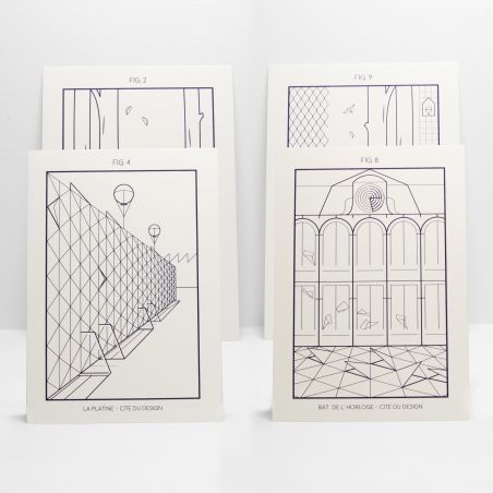 Cartes postales Cité du design