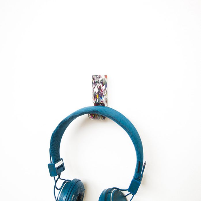 Lot de 2 patères en matérieux recyclés