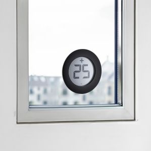 Thermomètre extérieur digital autocollant pour fenêtre