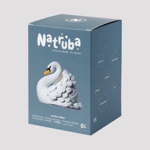 Jouet de bain Cygne en matériaux naturels