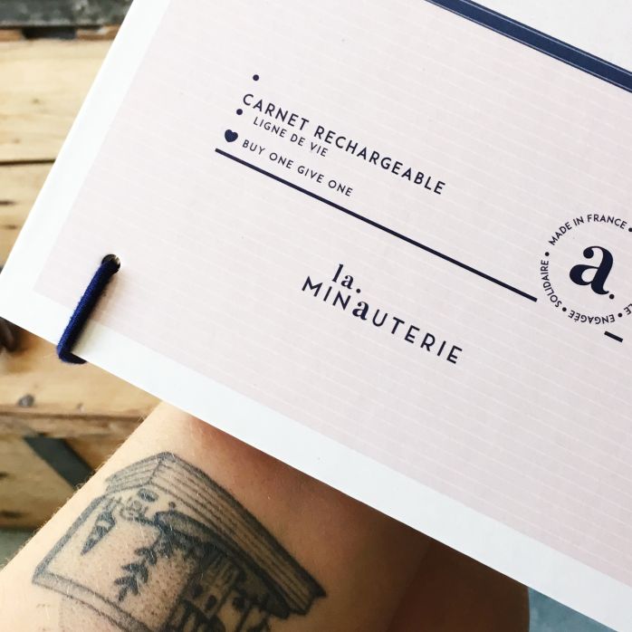 Ligne de vie - Carnet A5 "L'illustrateur" le cahier à dessin 120 pages