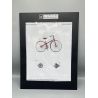 Affiche d'un brevet d'un vélo "BICYCLE"