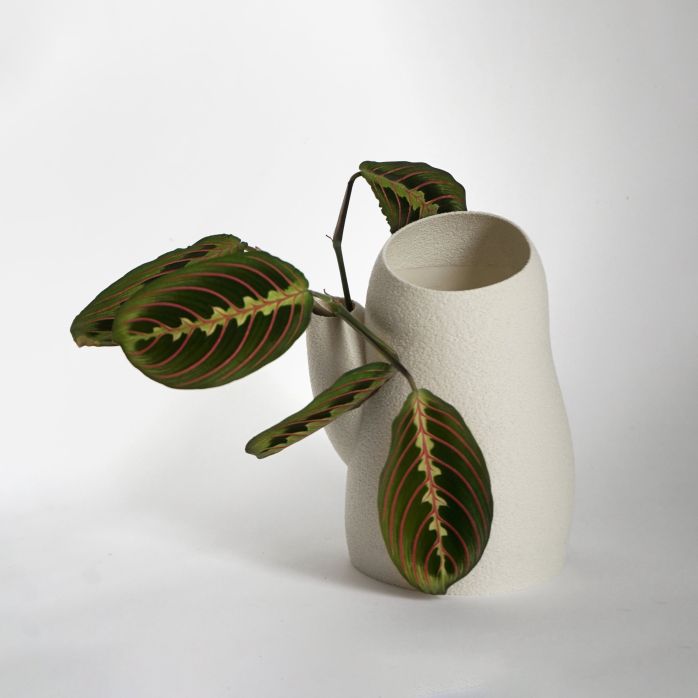Primal 2.0 grand vase blanc 