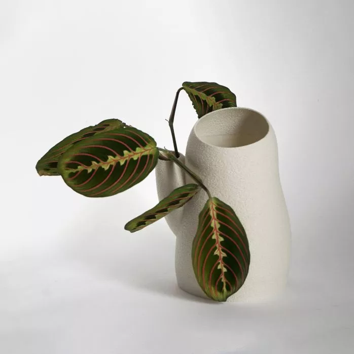 Primal 2.0 grand vase blanc 