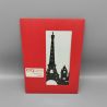 Carte postale lumineuse, à énergie solaire - Modèle tour effeil - "Citigami"