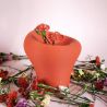 Vase Hug rouge