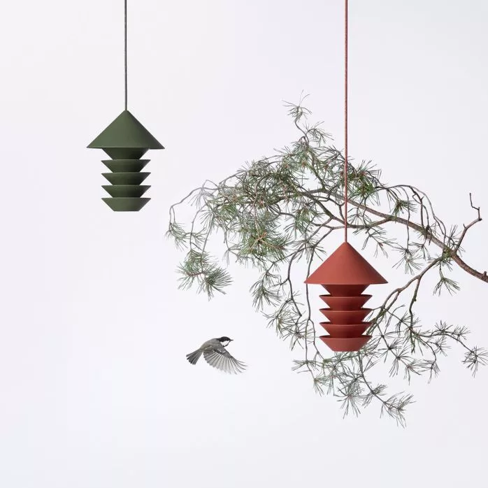 Mangeoire à oiseaux Silo