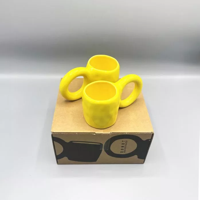 Lot de 2 Tasses à café Donut