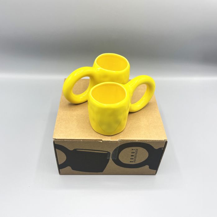 Lot de 2 Tasses à café Donut