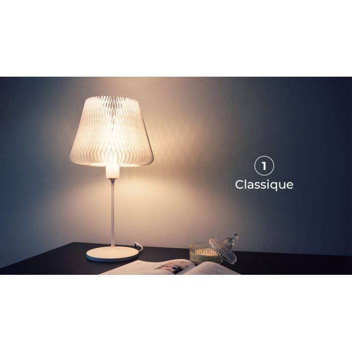 Lampe à poser en papier NANUM X STOOLY