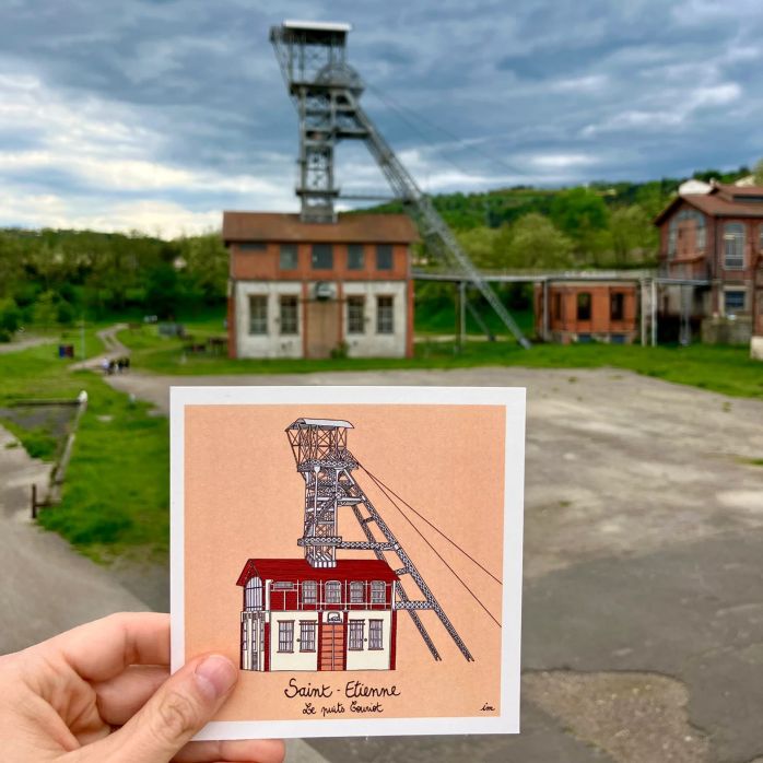 Carte postale « Le puits Couriot » 