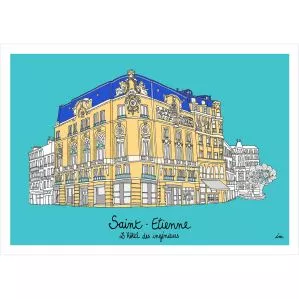 Carte postale « L’hôtel des ingénieurs »