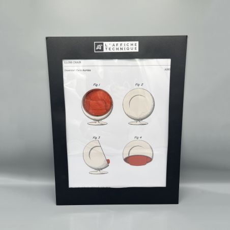 L'affiche technique "Globe Chair"