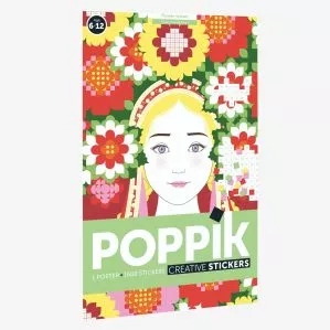 Poster pédagogique + 1600 stickers - Flower Crown