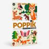 Poster pédagogique + 45 stickers - forêt