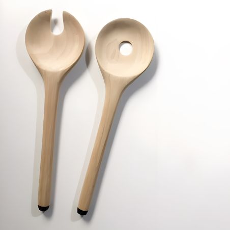 Lot de 2 cuillères en bois 