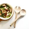 Lot de 2 cuillères à salades en bois 