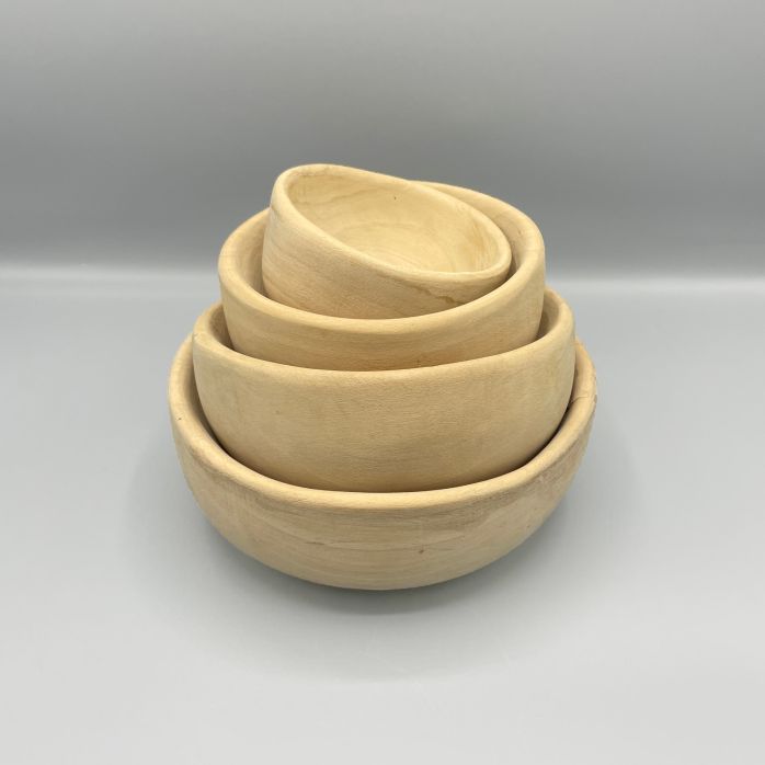 Set de bols en bois