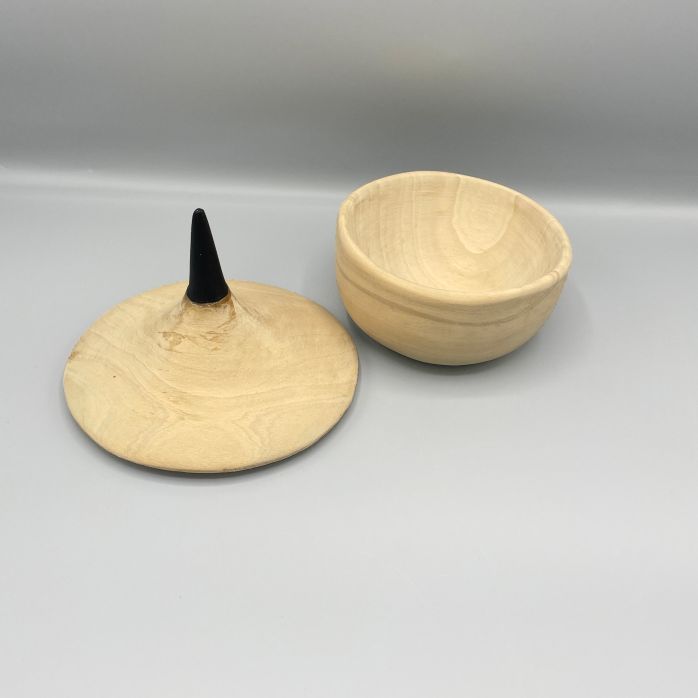 Bol+couvercle pik en bois