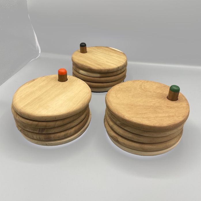Dessous de plat en bois 