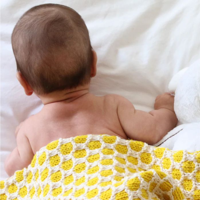 Kit de tricot couverture bébé
