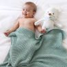Kit de tricot couverture bébé