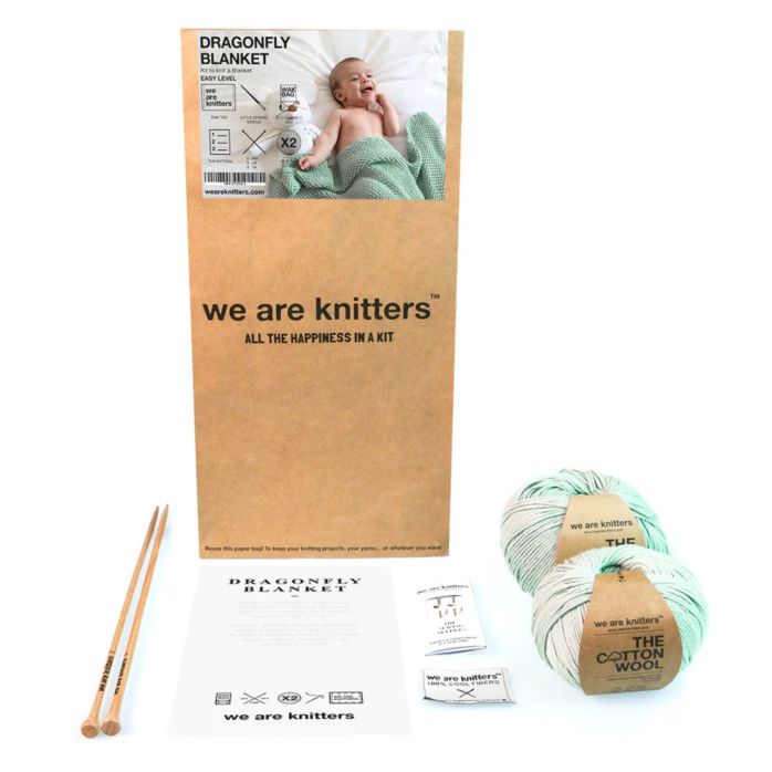 Kit de tricot couverture bébé