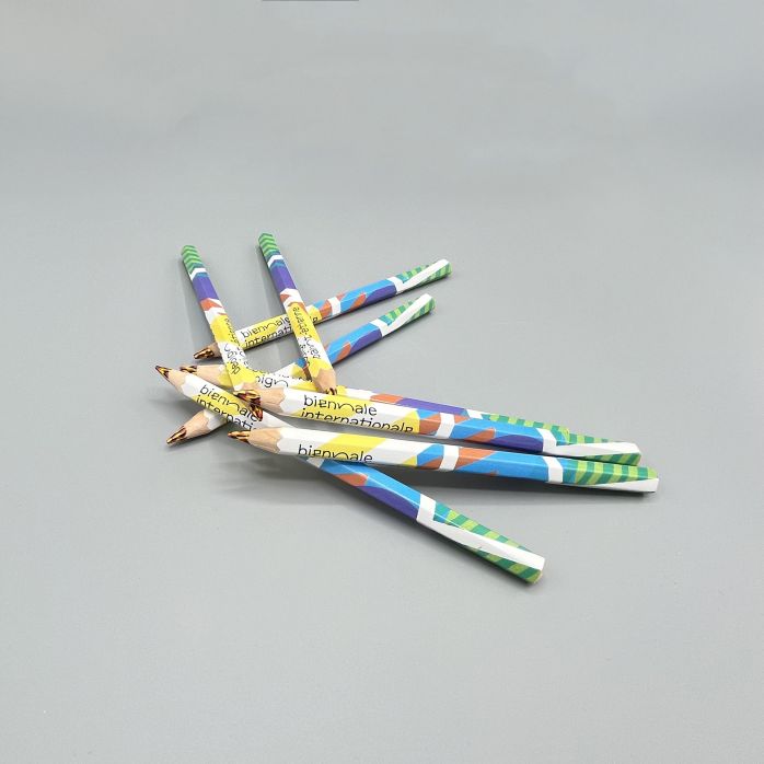 Crayon multicolor Biennale 2025.