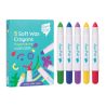 Lot de 5 Crayons de Cire Doux