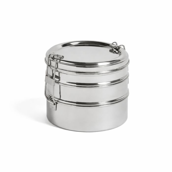 Boîte à lunch ronde 3 compartiments