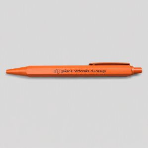 Stylo Métal orange - Galerie nationale du design