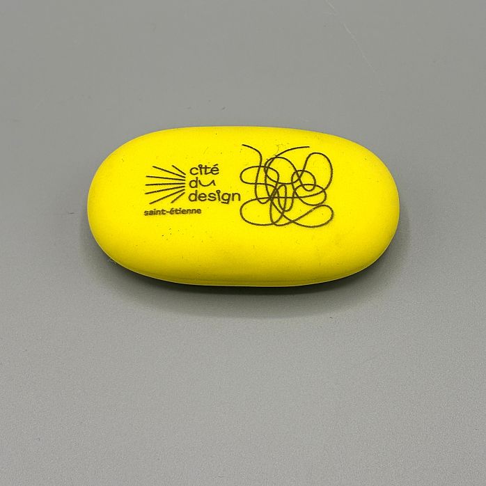 Gomme jaune quartier créatif
