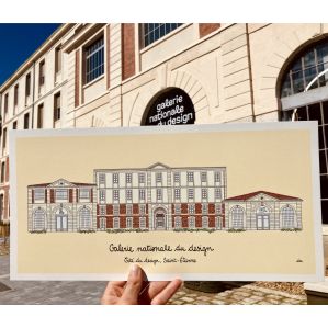 Carte postale avec enveloppe et pochette de protection édition GND