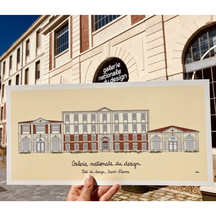 Carte postale avec enveloppe et pochette de protection édition GND