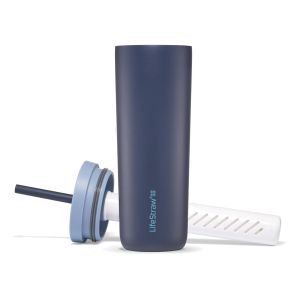 LifeStraw Go Series Tumbler 18oz Stainless Steel Aegean Sea