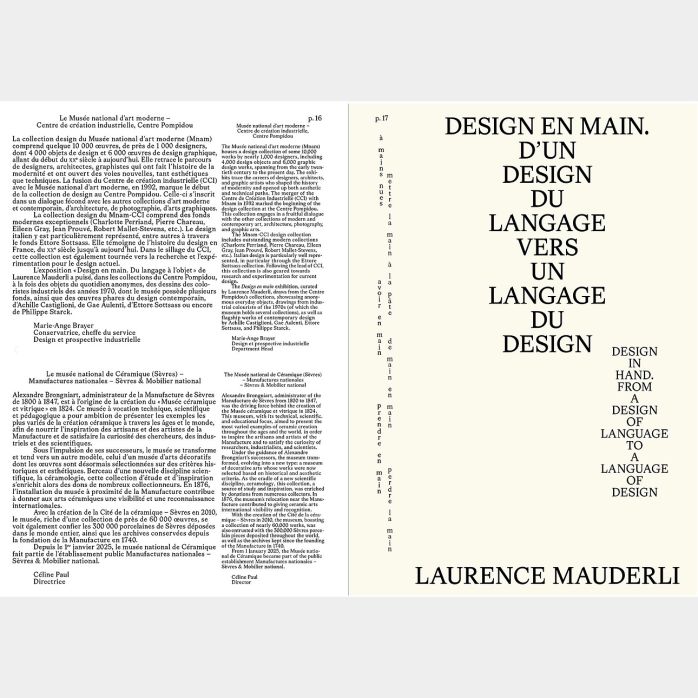 Du langage à l'objet - Catalogue d'exposition par Laurence Mauderlli