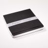sketchbook Bauhaus 21x21 cm 120g Black - Pages blanches
